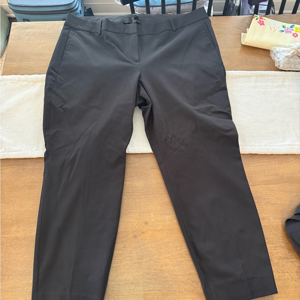 J. Crew Cameron Black Pixie Pants